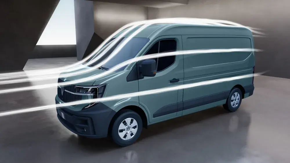 nieuwe renault master aerodynamisch